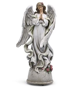 Praying Musical Angel 13.25" Figurine
