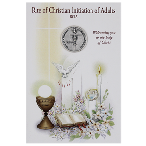 RCIA Greeting Card with Removable Pocket Token