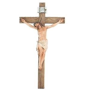 Renaissance 20.75" Traditional Wall Crucifix