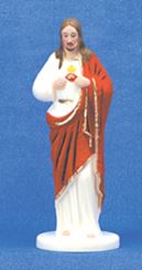 Sacred Heart 4" Magnetic Auto Statue with Adhesive