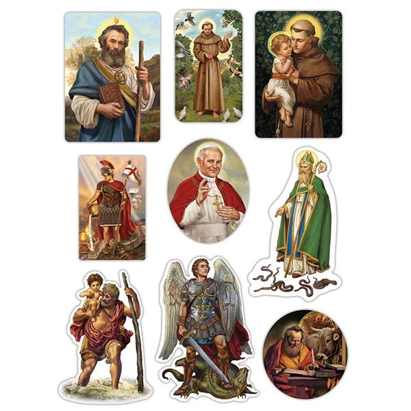 Saint Stickers + Mini Saints