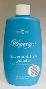 Silver Polish, 8 ounce Bottle K56 Hagerty silversmiths polish with r-22 tarnish preventative