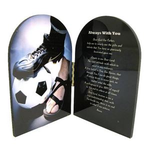 Soccer Boy Sport Plaque