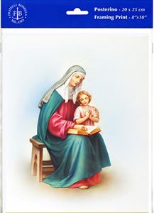 St. Anne with Mary 8" x 10" Print Only