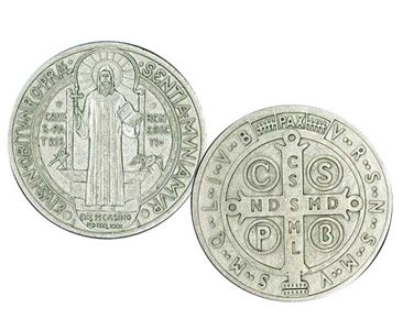 St. Benedict Pocket Token from Italy 