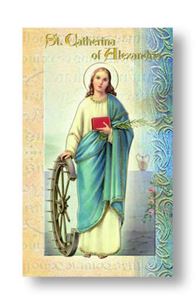 St. Catherine of Alexandria Biography Card