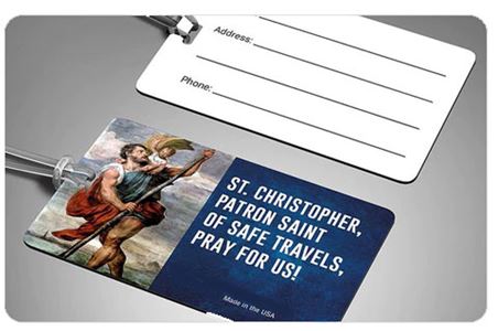 St. Christopher Luggage Tag
