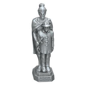 St. Florian Firefighters 3.5" Pewter Statue