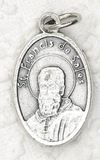 St. Francis De Sales 1" Oxidized Medal