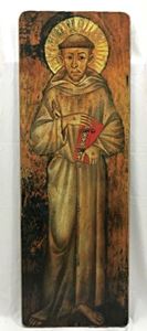 St Francis Large Wall Plaque