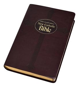 St. Joseph New Catholic Bible (Large Type), Burgundy Cover