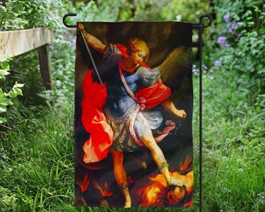 St. Michael the Archangel Outdoor Garden Flag