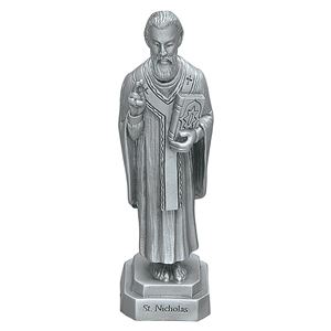 St. Nicholas 3.5" Pewter Statue 