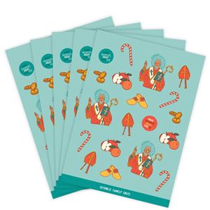 St. Nicholas Sticker Sheet 5-Pack