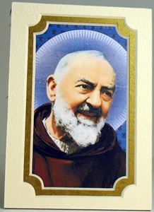 St. Padre Pio 3.5" x 5" Matted Print