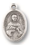 St. Thomas Aquinas 1" Oxidized Medal