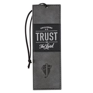 Trust in the Lord Faux Leather Bookmark
