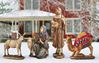 Two Shepherds, Camel and Donkey  for Real Life Outdoor Nativity Yard Stake Set